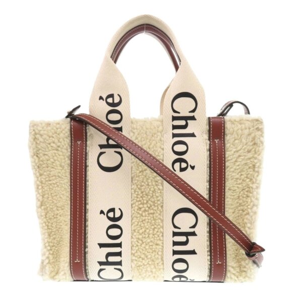 CHLOE Brown Leather Tote Bag - Picture 1 of 9